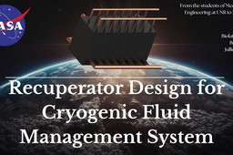 Heat exchanger for NASA challenge