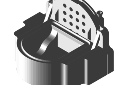 All-in-one 3D Printed Bioreactor for Deep Space Food Production