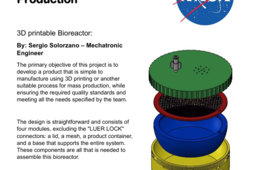 3D BIOREACTOR SIMPLE MANUFACTURE